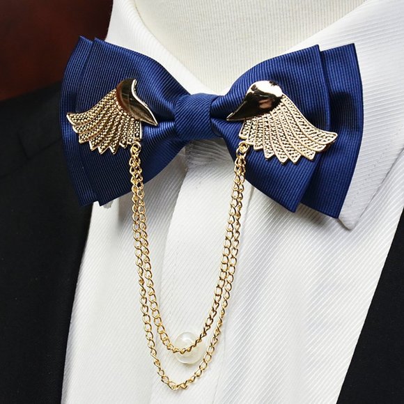 Men's Adjustable Metal Golden Wings